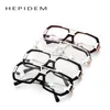 Wholesale- Squared Men Big Frame Eyeglasses Couple Women  Designer Oversized Glasses Brad Pitt Spectacles with Clear Lens box