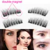 Doppia bellezza ciglia magnetiche bellezza naturale senza colla riutilizzabile falso Eye Lashes Extension Handmade Eye Beauty Makeup Tool