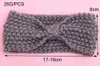 Baby Toddler Crochet Stickad Headwrap Headband Vinter Varmare Turban Hårband För Barn Flickor Tillbehör Hår Tillbehör Drop Shipping