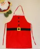 Fashion Christmas Chef Apron, Perfect Hostess Gift & Stocking Stuffer, Mrs. Claus Kitchen, Baking & Crafting Apron for the Holidays Decorat