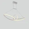 moderne minimaliste led pendentif lumière led suspension lampe suspension lustres salon luminaire intérieur Aluminium AC90-265V