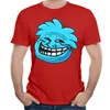 Alta calidad 100% algodón manga corta monstruo estampado Casual Cool hombres Skateboard camisetas 2017 jóvenes adolescentes Tops divertida camiseta