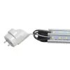 V-vormige LED-buizen lichten 4ft 5ft 6ft 8ft T8 G13 dubbele lijnen LED-lichtbuizen voor koeler verlichting AC 85-265V ul DLC