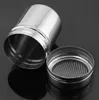 New Arrive Stainless Chocolate Shaker Cocoa Flour Icing Sugar Powder Coffee Sifter Lid Shaker Kitchen Cooking Tools