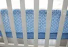 Embroidery stars 7Pcs Baby bedding set cotton Crib bedding set Quilt Bumper Mattress Cover bedskirt Cot bedding set