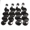 Braziliaanse Body Wave 4 Bundels Volledige Hoofd 100% Onverwerkte Virgin Remy Human Hair Weeft Extensions Natuurlijke Zwarte Kleur
