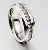 18k white gold wedding band men