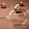 Titular de vela de vidro de cristal clássico Casamento de barras de casamento decoração home decor candlestick xb1