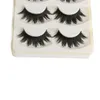 FALSE EYGRASS 5 PAIRS KVINNA Damer Makeup Thick Eye Lashes Nautral Handmade Makeup Beauty Tools