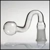 14 mm de 18 mm fêmea macho transparente grossa grossa de pirex vidro queimador de água tubos de água para plataformas de óleo Bongos de vidro de espessura tigelas grandes para fumar bong