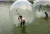 2M aufblasbare Wasserlaufbälle PVC aufblasbarer Zorb-Ball Wasserlaufball aufblasbare rollende Bälle schwimmende Wassersport-Tanzbälle