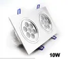 square Led downlight spot light home lighting AC85-265V recessed downlight 3W/5W/6W/7W/9W/10W/14W/15W/21W Indoor lighting