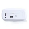 Wholesale Free Shipping Ultra Slim USB Wireless Mouse White MIni Optical Mouse 30pcs/lot