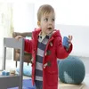 4 Farben Baby Jungen Kinder Oberbekleidung Mantel Fashion Kinder Jacken für Jungen Mädchen Winterjacke warme Kapuze Kinder Kleidung Kleidung