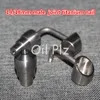 outils à main en gros titane clou sans dôme 14 18 mm pour pipe à eau bang en verre fumer fabriqué à partir de Chine