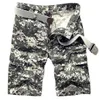 Hot 2016 Outdoor Heren Katoen Straight Camouflage Cargo Korte Broek Mannen Militaire Jungle Sport Tactische Shorts Plus Size 28-38