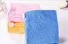 Quick-Dry Microfiber Hair Towel Hair-drying Ponytail Holder Cap Towels Lady Microfibers Hair's Towels hat Caps E346 High quality 4 Colors