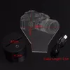 Neuheit 3D Acryl Unterhaltung Kamera Form Illusion mehrfarbige LED Lampe USB Tischleuchte RGB Nachtfeuerzeug Romantische Nachttisch Deko9729169