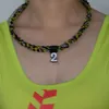 GE-Titan Sports Energy Twisted Halsband (GT-063) Tornado Necklace 3 Topes Halsband