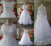 New Vintage Boho Lace Modest Wedding Dresses With Short Sleeves A-line Simple Temple LDS bridal Gowns Custom Made Couture Custom Made