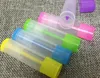 5g DIY Empty Colorful transparent lip balm lip stick tube cream bottle Mouth Lip Balm Stick Sample Cosmetic Container