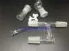 Adaptador de cristal fumadores 18mm14mm Reclaim Ash Catcher de cristal Bongs del tubo de agua Viene con la cabeza frasco de vidrio, y Keck acortar el envío libre