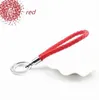 Good A++ Fashion retro leather knit leather car key chain can be printed LOGO KR347 Keychains mix order 20 pieces a lot