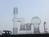 Soulton Glass Percolator Reclaim Catcher Capteur de cendre de 18 mm pour bangs et tuyaux en verre Reclaim Adaptateur de cendrier