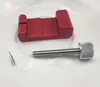 Justerbar Metal Watch Band Tool Armband Strem Link Remover Reparationsverktyg 3 Pins Klockor Reparationsverktyg Kit