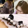 12pcs/lot Women Claws Pearl Clips Black Hairpins Small Big Hair Ornaments Fashion Headdress Rhinestone Horsetail Barrettes Accessories