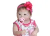 Reborn Baby Doll Реалистичные 23 дюйма Полный силиконовый Виниловая Детская Кукла Посмотреть настоящую Принцессу Девушка Коллекция Куклы NPK Кукла