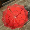 10 adet Vintage Renkli Dantel Manuel Açılış Düğün Iyilik Şemsiye Gelin Şemsiye Düğün Gelin Duş Şemsiye ZA0955 Için