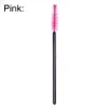 noir bleu jaune rose rouge Brosse à cils jetable unique Applicateur de mascara Baguette de maquillage Brosses soins des yeux maquillage outils de coiffage