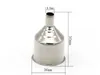 100pcslot Fast Middle size 50x36mm Stainless Steel hip flask Funnel Suit For All Kind Of Hip Flask4537100