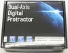 Freeshipping Professional Protractor Digital Inclinometer Dual Axis Level Mått Box Vinkel Linjal 0,01 Upplösning Uppladdningsbar