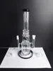 high:32CM Beaker bongs cheap for sale glass bong with precolator smoking pipes white jade thick glass bong