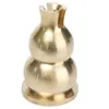 Wholesale- 3mm Brass Gourd Incense Burner Holder For Thick Handmade Tibetan Coil /Sticks Home Decoration V3663