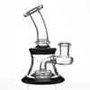 Glass banger hanger nail glass bongs Hookahs dab rigs rig beaker showerhead bubbler water pipes with high quality HQG033