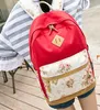 designer Brand Genuine Quality Floral Leather Canvas Bag Backpacks School for Teenager Girl Laptop Bag Printing Backpack Women Backpack.