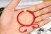 Gold embroidery mouse hand-knitted red king kong knot "lucky bracelet