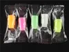$ 0,099 Disposable Drip-tips Individueel verpakt Silicone Rubberen Test Tester Drip Tips Kleuren DHL gratis schip