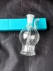ティーポット透明な水筒、卸売ガラスボンズオイルバーナーガラスパイプ水パイプガラスパイプオイルリグ喫煙無料配送