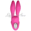 Vibratori 7 modalità Due motori Magic Rabbit Ear Capezzolo Vagina Clitoride Massaggiatore Vibratore Hot # R491