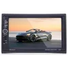 7020G Lecteur MP5 de voiture avec caméra de recul Bluetooth FM GPS 7" Écran tactile TFT Stéréo audio de voiture avec télécommande au volant Russie Carte dvd de voiture