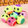 Hunde-Tennisbälle Haustier-Welpen-Spiel kaut Ball-Trainings-Gummi-Tennisball-Spielzeug für kleine mittelgroße Hunde im Freien und im Innenbereich, 6,5 cm