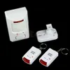 Wireless PIR Bewegungssensor Alarm Einbruchalarm Bewegungsalarm 2 Fernbedienungen Home Security Shed Garage