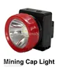Partihandel Massor Trådlös LED Mining Cap Light Head Lampa LD-4625 med huvudband, väggladdare och billaddare Gratis frakt