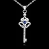 nuovo argento del fiore di marca di modo di figura 925 collane del pendente STPN082B, migliore regalo gemma viola collana di gioielli in argento sterling