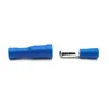 (50 teile/los) blau MPD2-156 FRD 2-156 AWG Bullet Crimp Männlich Weiblich Isolierte Terminals Stecker Draht