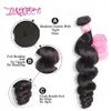 Loose Wave Hair Weft 1 PcsLot Brazilian Unprocessed Virgin Human Hair 100 Natural Beauty Queen Bundles31231427555938